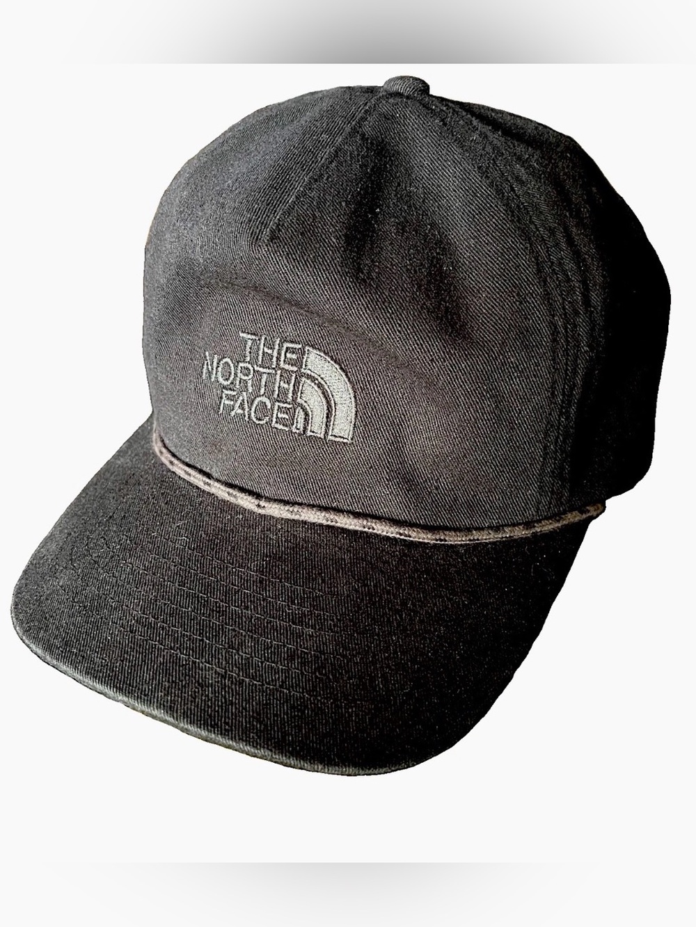 The North Face Unisex Norm 5-Panel Adjustable Rope Hat Black Gray One Size